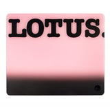 Esptiger Lotus Pink/Black Glass MousePad mechkeysshop Lotus Black 
