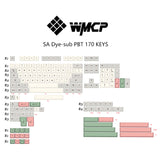 WINMIX 9009 SA/DSA Profile Keycaps Set