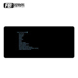 FBB Code/Geometry/Roundness Mouse Pad mechkeysshop 900*400mm Code 