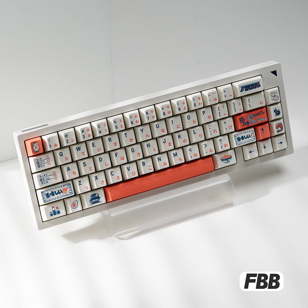 FBB Rāmen Ichiraku Cherry Profile Keycaps Set – mechkeysshop