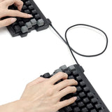 Filco XACRO M3A Mechanical Keyboard mechkeysshop Black Split Brown Switch 