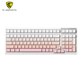 FL·ESPORTS FL100 Three Mode Mechanical Keyboard mechkeysshop Gradient Sakura Glacier Blue 