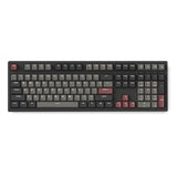 FL·ESPORTS GP108 Three Mode Mechanical Keyboard mechkeysshop Black Red-Three Mode Glacier Blue 