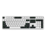FL·ESPORTS GP108 Three Mode Mechanical Keyboard mechkeysshop Ink Bamboo-Three Mode Glacier Blue 