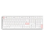 FL·ESPORTS GP108 Three Mode Mechanical Keyboard mechkeysshop Peach-Three Mode Glacier Blue 
