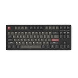 FL·ESPORTS GP87 Three Mode Mechanical Keyboard mechkeysshop Black Red-Three Mode Glacier Blue 
