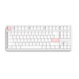 FL·ESPORTS GP87 Three Mode Mechanical Keyboard mechkeysshop Peach-Three Mode Glacier Blue 