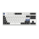 FL·ESPORTS GP87 Three Mode Mechanical Keyboard mechkeysshop White-Three Mode Glacier Blue 