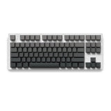 FL·ESPORTS MK870 Side Printed Mechanical Keyboard mechkeysshop ink Black-three mode Box Red 