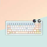 Fopato D68 Three Mode Mechanical Keyboard mechkeysshop Blue TTC Violet Sunset 