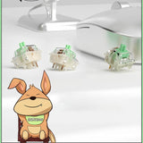 Gateron Baby Kangaroo 5pin Tactile Switch mechkeysshop 