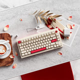 JAMESDONKEY A3 Rosy Mechanical Keyboard mechkeysshop 