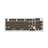 JAMESDONKEY R2Pro Aluminium Gasket Mechanical Keyboard mechkeysshop Only kit Silver None