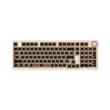 JAMESDONKEY RS2 Rosy RGB Mechanical Keyboard mechkeysshop Only RS2 Rosy Kit None 