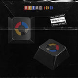 KBDfans PBTfans Retro100 Cherry Profile Keycap Set mechkeysshop Metal Keycaps 
