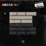 KBDfans PBTfans Retro100 Cherry Profile Keycap Set mechkeysshop Spacebar 