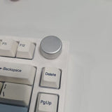 Keydous NJ80 Metal Knob mechkeysshop Silver standard 
