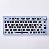 Keydous NJ80 Three Mode Keyboard Kit mechkeysshop Blue AP Steel 