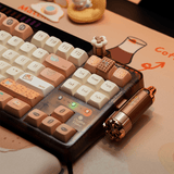 KeysMe Caramel Latte KDA Profile Keycaps Set mechkeysshop 