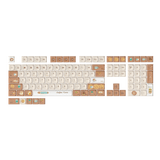 KeysMe Caramel Latte KDA Profile Keycaps Set mechkeysshop Caramel Latte 