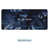 KeysMe Desk Mat / Mouse Pad mechkeysshop Black 