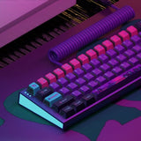 KeyTok Pixel Universe OEM Translucidus Keycaps mechkeysshop 
