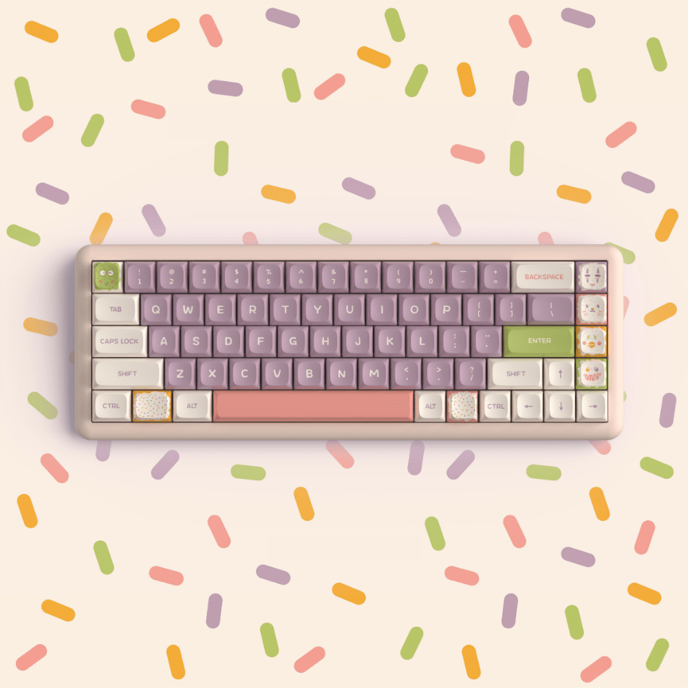 ACECHOO Elfie KDA Profile Keycaps キーキャップ KDA Profile Keycaps ACECHOO Elfie KDA Profile Keycaps キーキャップ KDA Profile Keycaps