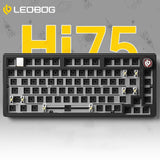 LEOBOG Hi75 Aluminium Wired Keyboard Kit mechkeysshop Black Kit 
