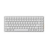 Lofree FLOW Low Profile Mechanical Keyboard mechkeysshop White-84keys Ghost Linear 