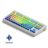 MOMOKA Pixel Ocean OEM Profile Keycaps mechkeysshop 