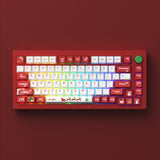 MONSGEEK M1 Aluminium Gasket Keyboard Kit mechkeysshop Christmas Keyboard(White switch) 