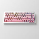 MONSGEEK M1 HE Magnetic Switch Three Mode Mechanical Keyboard mechkeysshop M1 HE Silver Pink Cream Yellow Magnetic 
