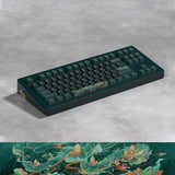 Soulcat Azure Dragon Cherry Profile Keycaps Set mechkeysshop 