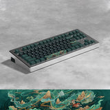 Soulcat Azure Dragon Cherry Profile Keycaps Set mechkeysshop 