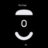 Titan Nation Skyglide StatTrak Series Grip Tape mechkeysshop Pro Feet(White) For VXE Dragonfly R1 