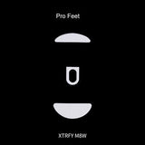 Titan Nation Skyglide StatTrak Series Grip Tape mechkeysshop Pro Feet(White) For XTRFY M8W 