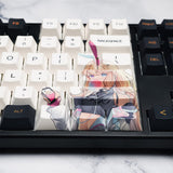 Utyping X Z Reviews Rinko Touch Cherry Profile Keycaps Set mechkeysshop 