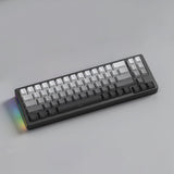 XINMENG M71 V2 Aluminum Mechanical Keyboard mechkeysshop Black(side-printed) White Jade 