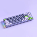 XINMENG M71 V2 Aluminum Mechanical Keyboard mechkeysshop Purple White Jade 
