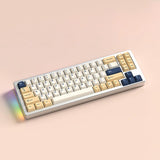 XINMENG M71 V2 Aluminum Mechanical Keyboard mechkeysshop Silver White Jade 