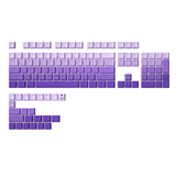 YUNZII Gradient Cherry Profile Keycap Set mechkeysshop Purple 