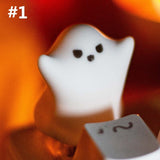 YUNZII Little Ghost Opaque Artisan Keycap mechkeysshop #1 