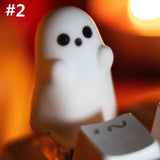 YUNZII Little Ghost Opaque Artisan Keycap mechkeysshop #2 