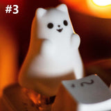 YUNZII Little Ghost Opaque Artisan Keycap mechkeysshop #3 