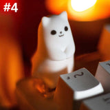 YUNZII Little Ghost Opaque Artisan Keycap mechkeysshop #4 