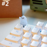 YUNZII Little Ghost Translucidus Artisan Keycap mechkeysshop #2 