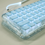 YUNZII Pudding OEM Profile Keycap Set mechkeysshop Blue 