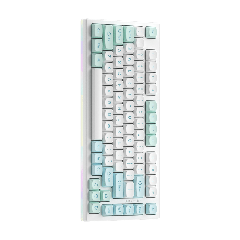 YUNZII YZ75 Mint Mechanical Keyboard – mechkeysshop YUNZII YZ75 Mint Mechanical Keyboard – mechkeysshop