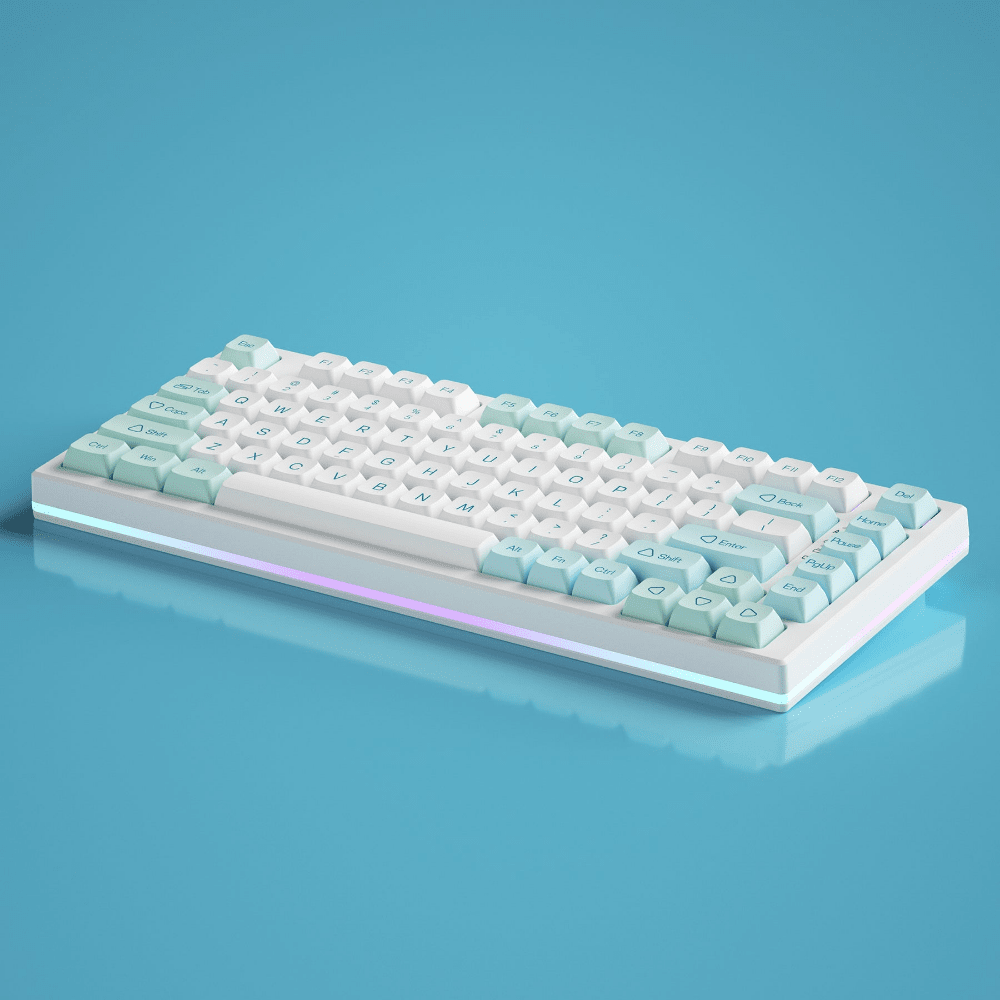 YUNZII YZ75 ミントメカニカルキーボード – mechkeysshop YUNZII YZ75 ミントメカニカルキーボード – mechkeysshop