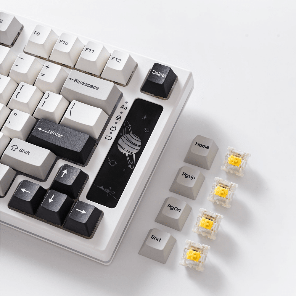 YUNZII YZ75 Wireless Mechanical Keyboard – mechkeysshop YUNZII YZ75 Wireless Mechanical Keyboard – mechkeysshop